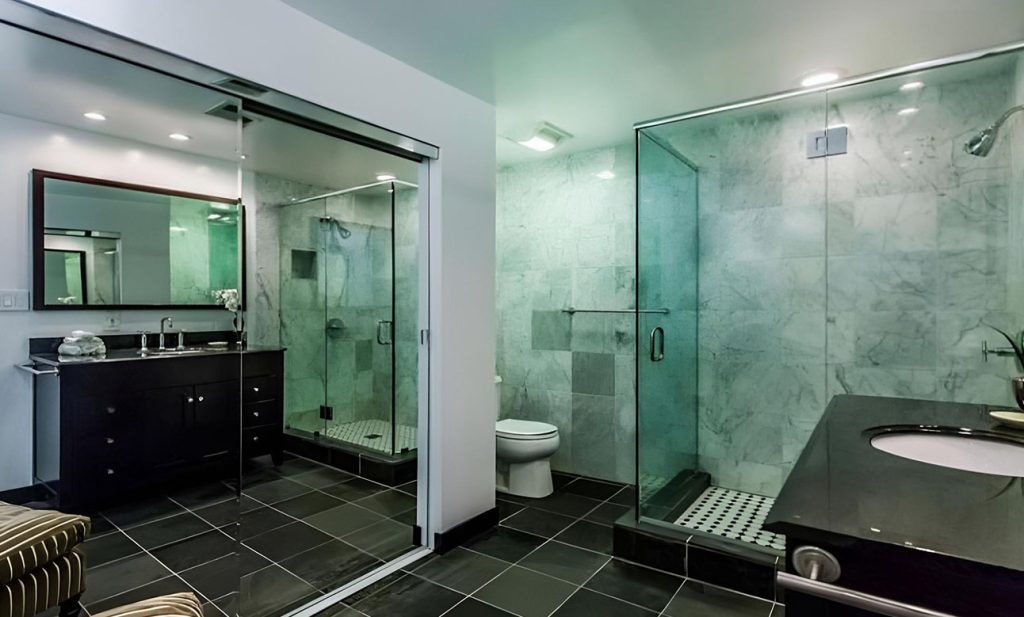 our luxury rehab and detox center has beautiful suites and bathrooms with high-end amenities
