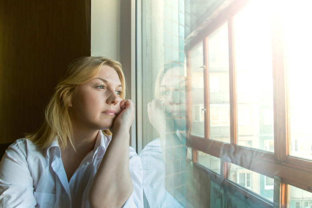 Ketamine for Depression Is Not the Same as Getting High 1 Ketamine for Depression. The woman lost in thought looking out the window.