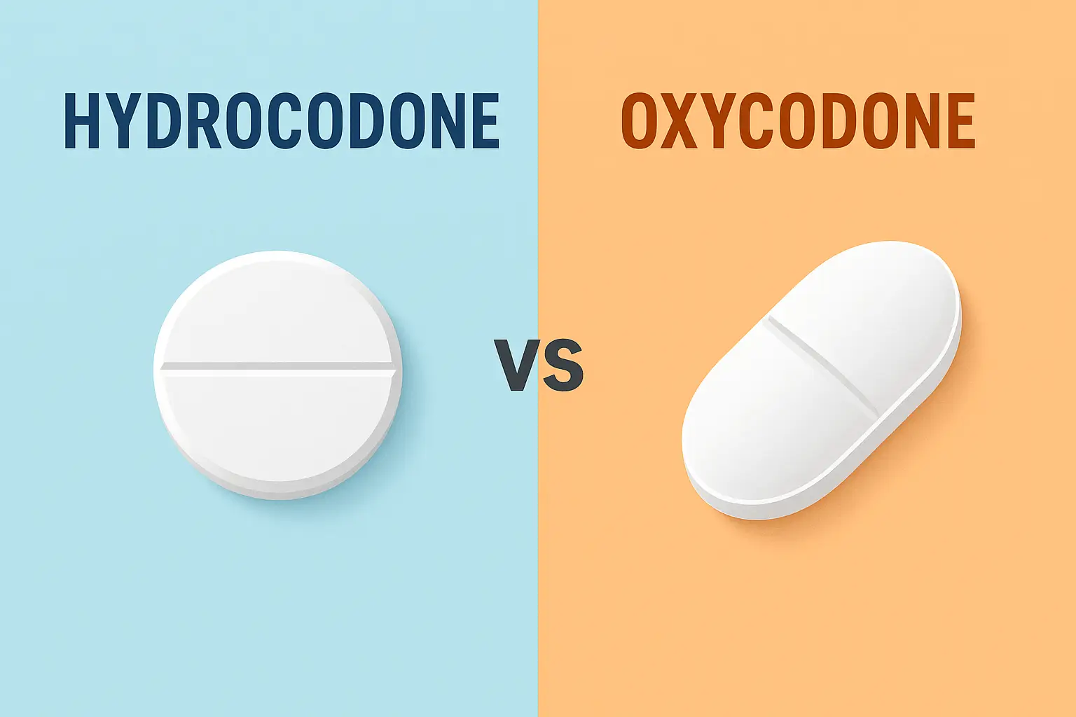 Hydrocodone vs Oxycodone